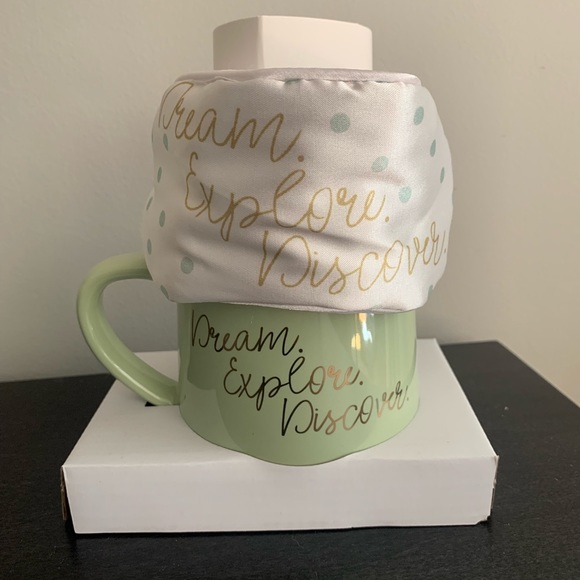 Frankie Grey mug & eye mask set NIB - Picture 2 of 6